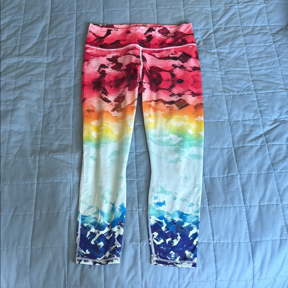 Fabletics Rainbow Leggings Dynamic Activewear